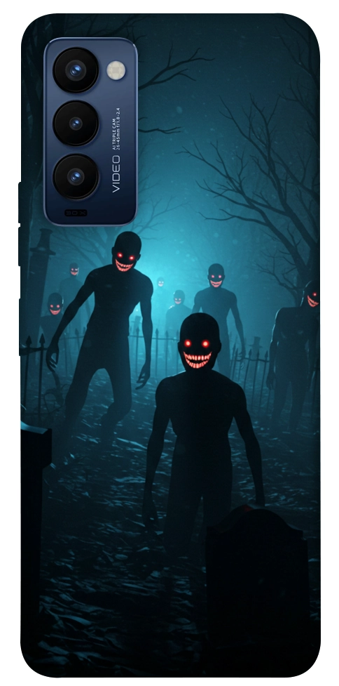 Чехол Happy zombies для TECNO Camon 18