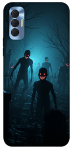 Чехол Happy zombies для TECNO Spark 8P