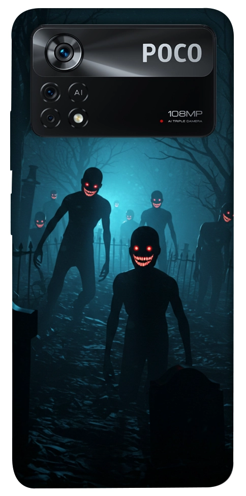 Чохол Happy zombies для Xiaomi Poco X4 Pro