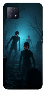 Чехол Happy zombies для Oppo A73 5G