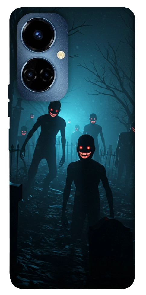 Чехол Happy zombies для TECNO Camon 19 Pro (CI8n)