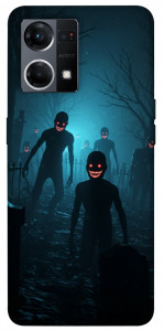 Чохол Happy zombies для Oppo Reno 7 4G