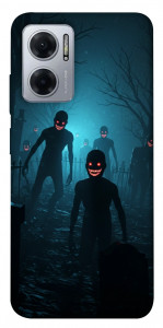 Чехол Happy zombies для Xiaomi Redmi Note 11E