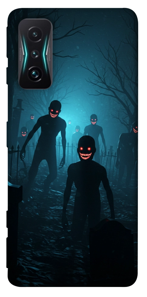 Чехол Happy zombies для Xiaomi Redmi K50 Gaming