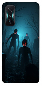 Чехол Happy zombies для Xiaomi Redmi K50 Gaming