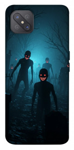 Чехол Happy zombies для Oppo A92s