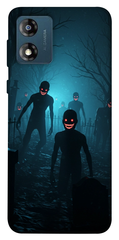 Чохол Happy zombies для Motorola Moto E13