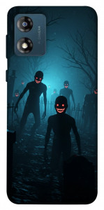 Чохол Happy zombies для Motorola Moto E13
