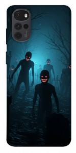 Чохол Happy zombies для Motorola Moto G22