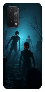 Чехол Happy zombies для Oppo A54 5G