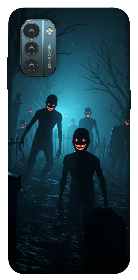 Чехол Happy zombies для Nokia G21