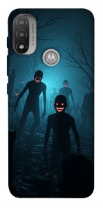 Чехол Happy zombies для Мotorola Moto E20