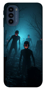 Чохол Happy zombies для Motorola Moto G41
