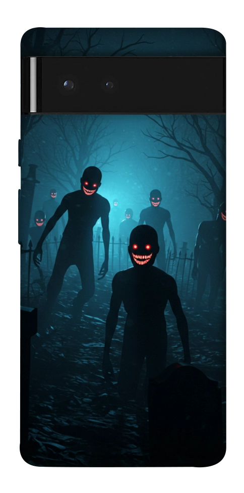 Чехол Happy zombies для Google Pixel 6