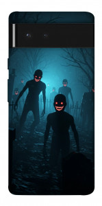 Чехол Happy zombies для Google Pixel 6