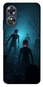 Чехол Happy zombies для Oppo A17