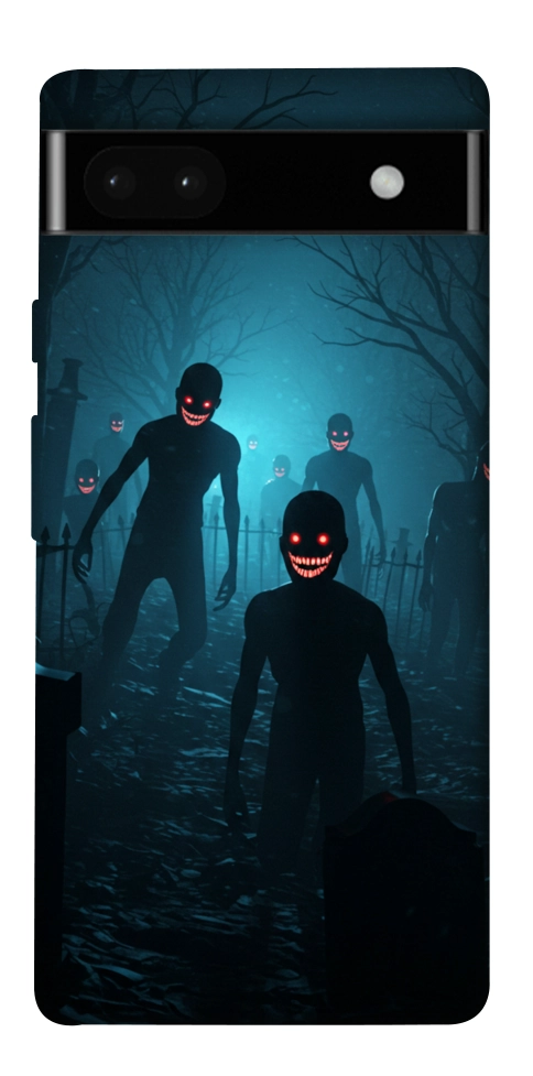 Чехол Happy zombies для Google Pixel 6A