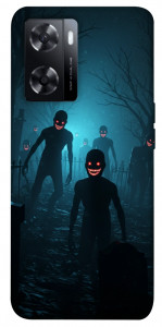 Чехол Happy zombies для Oppo A77s