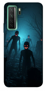 Чехол Happy zombies для Huawei nova 7 SE