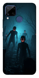Чехол Happy zombies для Realme C15