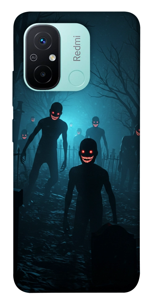 Чехол Happy zombies для Xiaomi Redmi 12C