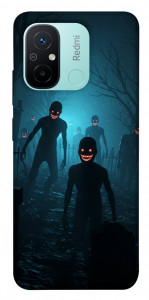 Чехол Happy zombies для Xiaomi Redmi 12C