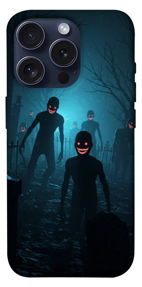 Чохол Happy zombies для iPhone 15 Pro