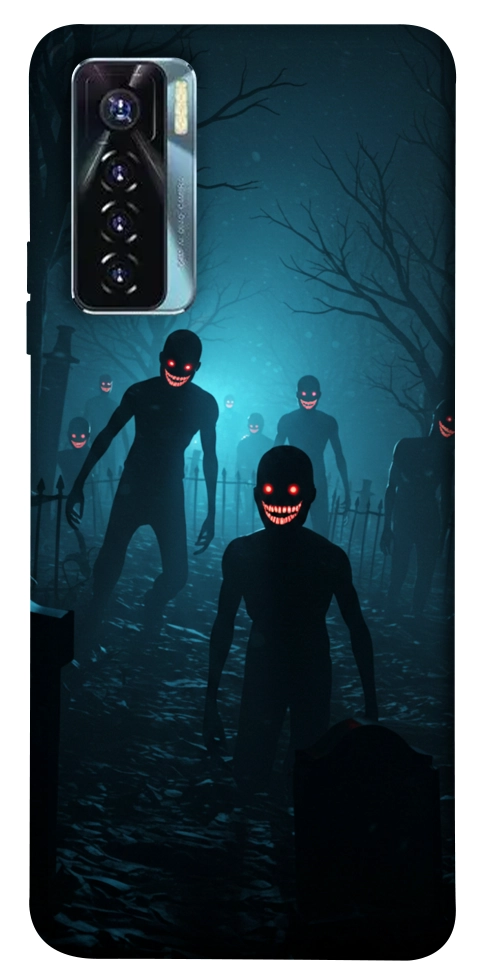 Чехол Happy zombies для TECNO Camon 17 Pro