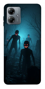 Чохол Happy zombies для Motorola Moto G14
