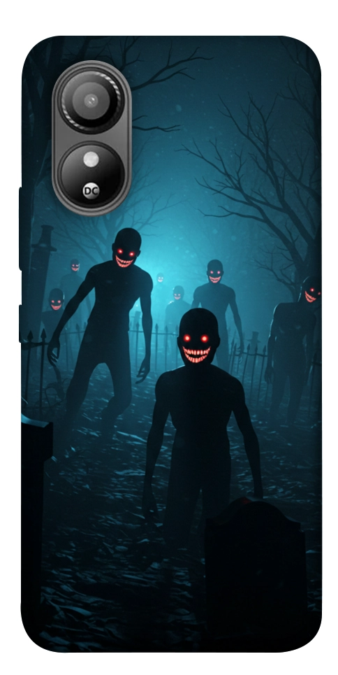 Чехол Happy zombies для ZTE Blade L220
