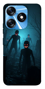 Чохол Happy zombies для TECNO Spark 10