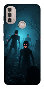 Чехол Happy zombies для Motorola Moto E30