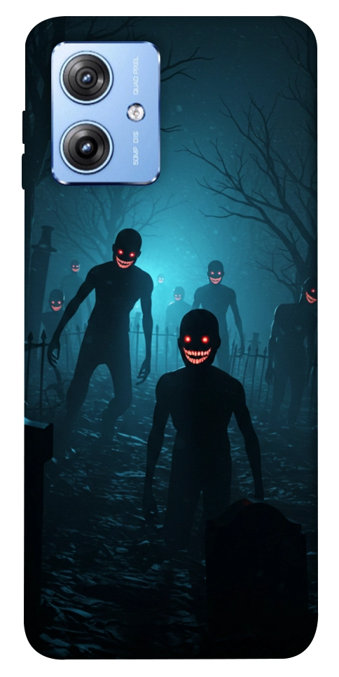 Чохол Happy zombies для Motorola Moto G84