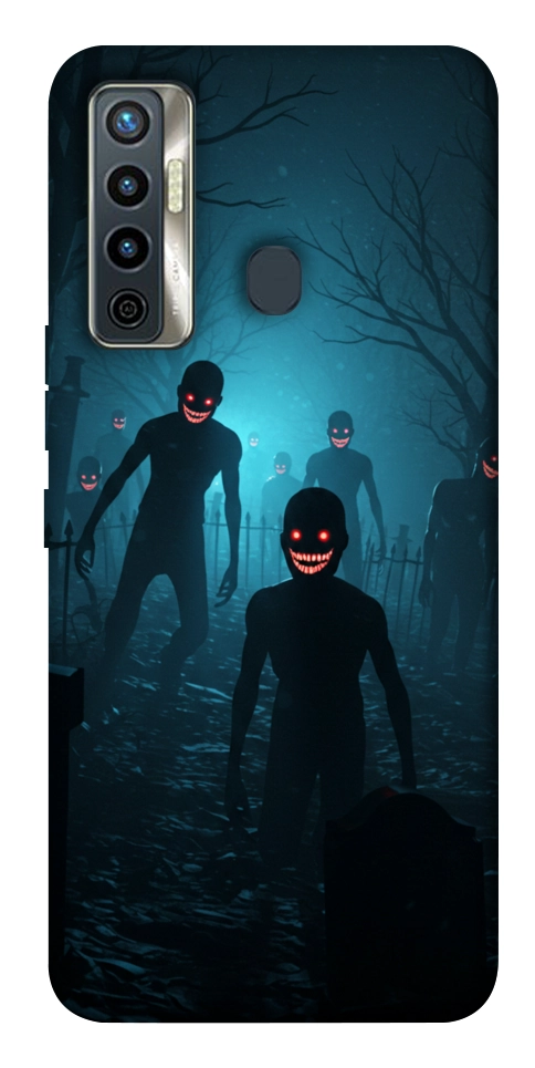 Чехол Happy zombies для TECNO Camon 17