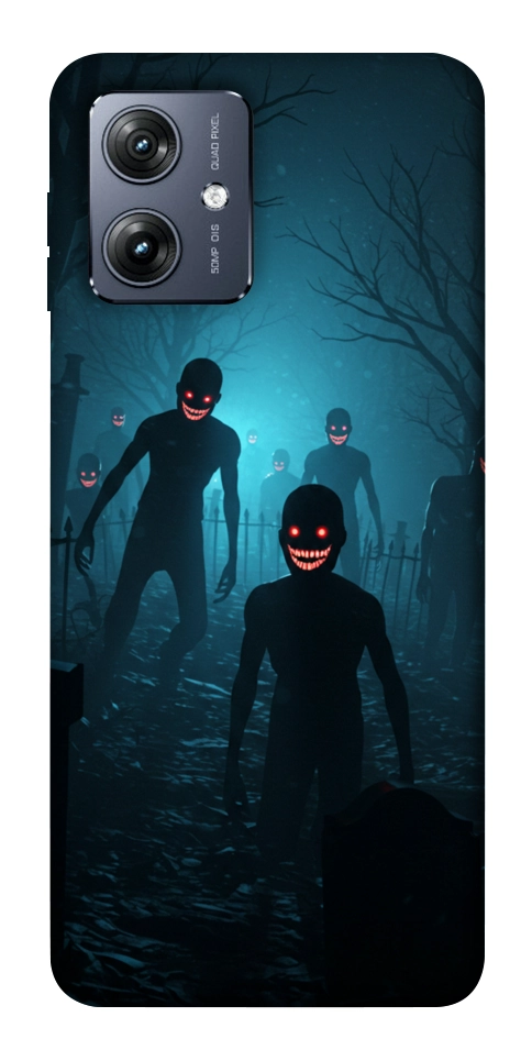 Чехол Happy zombies для Motorola Moto G54