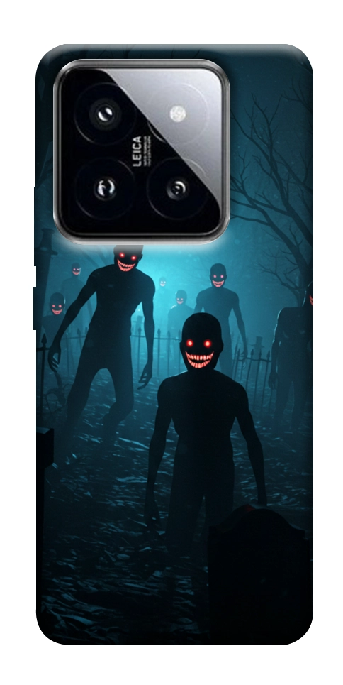 Чехол Happy zombies для Xiaomi 14 Pro
