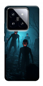 Чехол Happy zombies для Xiaomi 14 Pro