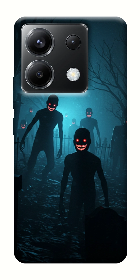 Чехол Happy zombies для Xiaomi Poco X6