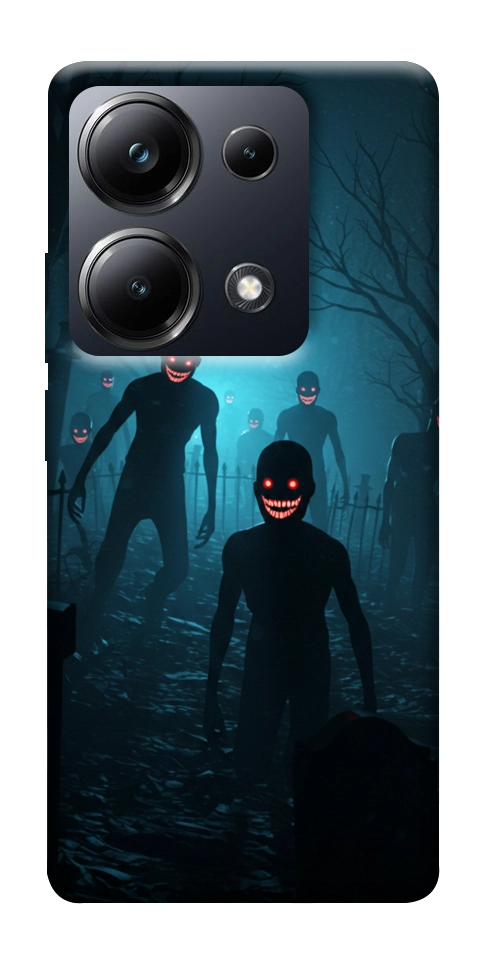 Чехол Happy zombies для Xiaomi Poco M6