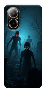 Чехол Happy zombies для Realme C67 4G
