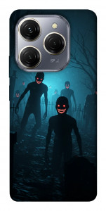 Чохол Happy zombies для TECNO Spark 20 Pro