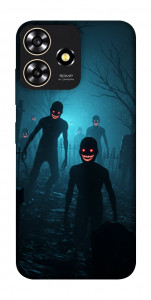Чехол Happy zombies для ZTE Blade A73 4G