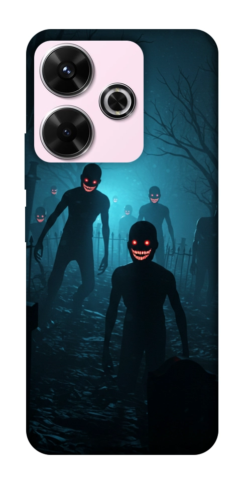 Чехол Happy zombies для Xiaomi Redmi 13 4G