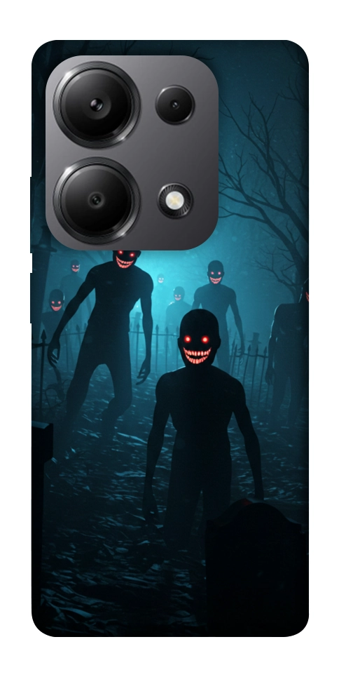 Чехол Happy zombies для Xiaomi Redmi Note 13 Pro 5G