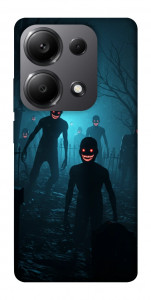 Чехол Happy zombies для Xiaomi Redmi Note 13 Pro 5G