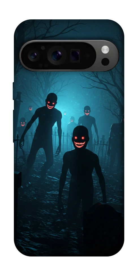 Чехол Happy zombies для Google Pixel 9 Pro