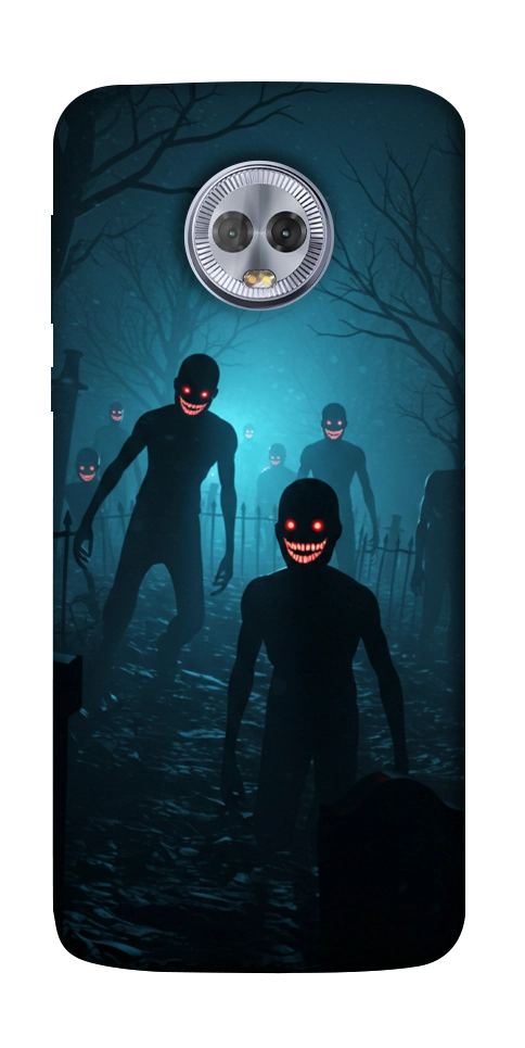 Чохол Happy zombies для Motorola Moto G6 Plus