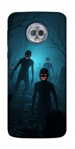 Чохол Happy zombies для Motorola Moto G6 Plus