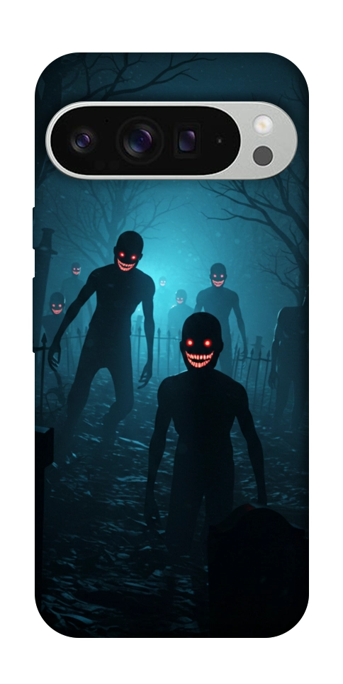 Чехол Happy zombies для Google Pixel 9 Pro XL