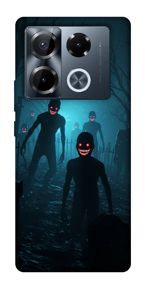 Чохол Happy zombies для Infinix Note 40 Pro 4G